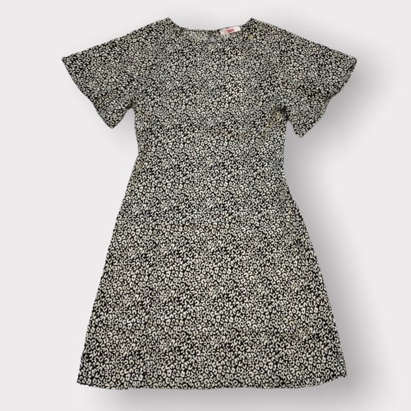 BLUGIRL FOLIES, Leopard Print, Fit And Flare Dress, Size 6 - Picture 2 of 16